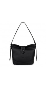 Shoulder Bag Black - HEXAGONA