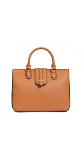 Top Handle Tan - HEXAGONA