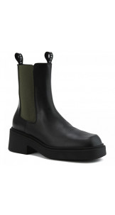 College Chelsea Boots Nero/Sage - FURLA