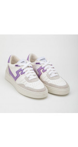 Sneaker White/Purple - STOKTON