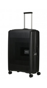 Spinner 77cm Expandable Black - AMERICAN TOURISTER