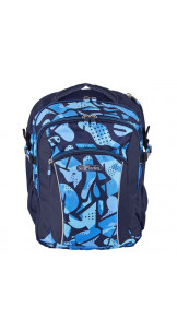 School Backpack CamoBlue - Herlitz