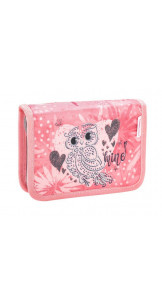 Pencil Case Owl Silver - BELMIL