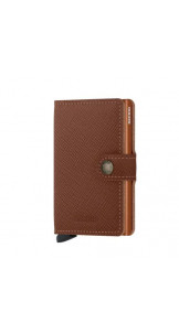 Miniwallet Saffiano Caramel - Secrid