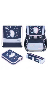 Set School Backpack Unicorn Dream - Herlitz