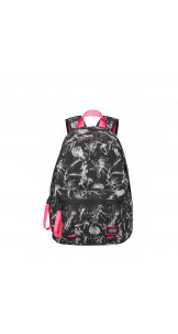 Backpack Flowers Black -  AMERICAN TOURISTER
