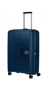 Spinner 77cm Expandable Navy Blue - AMERICAN TOURISTER