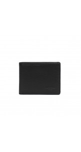 Wallet with RFID Noir - HEXAGONA