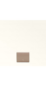Camelia S Compact Wallet Stucco Gray - FURLA