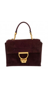 Crossbody Bag Arlettis Suede Cola - COCCINELLE
