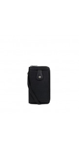 Mini Phone Bag Black - HEXAGONA
