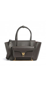 Double Beat Tote Bag Fango - COCCINELLE