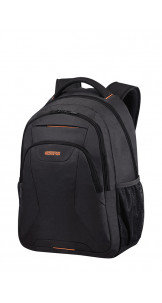 Laptop Backpack 43.9cm/17.3″ Black/Orange - AMERICAN TOURISTER