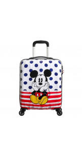 Spinner 55cm Mickey Blue Dots - AMERICAN TOURISTER