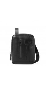 Shoulder Bag Black - PIQUADRO