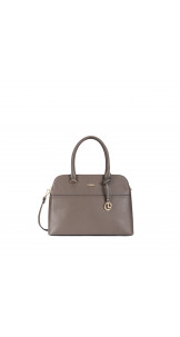 Top Handle Dark Taupe - L.Credi