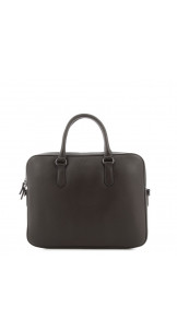 Briefcase Dark Brown - HEXAGONA