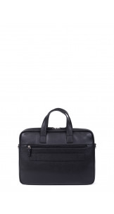 Briefcase 13" Black - HEXAGONA