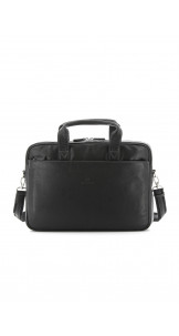 Briefcase 15" Black - HEXAGONA