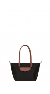 Top Handle Black / Brown - HEXAGONA