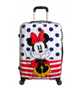 Spinner 65cm Minnie Blue Dots - AMERICAN TOURISTER