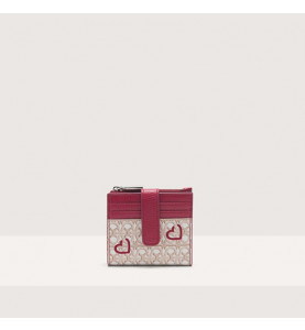 Metallic Wallet Red - COCCINELLE