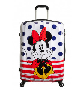 Spinner 75cm Minnie Blue Dots - AMERICAN TOURISTER