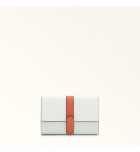 Grazia M Compact Wallet Panna/Rugiada - FURLA