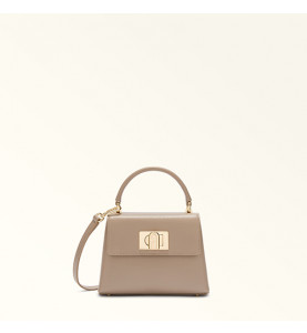 Mini Top Handle 1927 Stucco Grey - FURLA