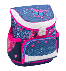 School Backpack Butterfly Jeans - BELMIL