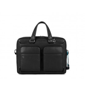 Briefcase 15" Nero - PIQUADRO