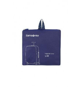 Foldable Luggage Cover L/M Blue - SAMSONITE 