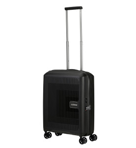 Spinner 55cm Expandable Black - AMERICAN TOURISTER