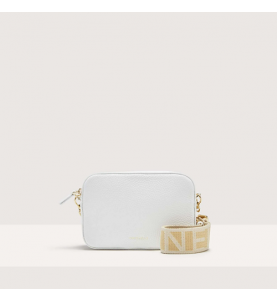 Shoulder Bag Tebe Brillant White - COCCINELLE