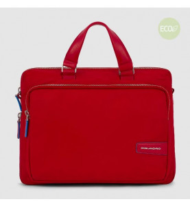 Briefcase 14" Rosso - PIQUADRO