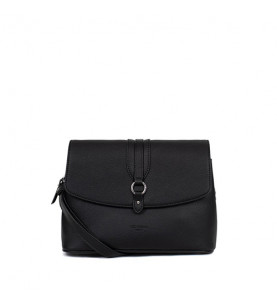 Shoulder Bag Black - HEXAGONA