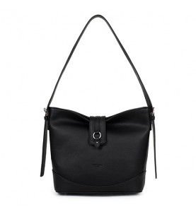 Shoulder Bag Black - HEXAGONA