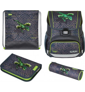 Set School Backpack Dragon Tale - Herlitz