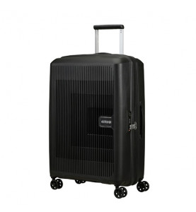 Spinner 67cm Expandable Black - AMERICAN TOURISTER