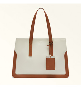 Top Handle Baia XL Toni Cognac - FURLA