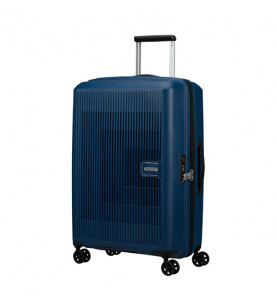 Spinner 67cm Expandable Navy Blue - AMERICAN TOURISTER