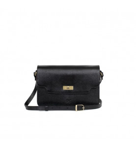 Shoulder Bag Black - HEXAGONA