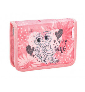 Pencil Case Owl Silver - BELMIL