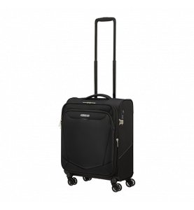 Spinner 55cm Black - AMERICAN TOURISTER