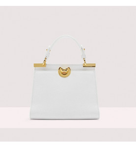 Binxie Small Top Handle White - COCCINELLE