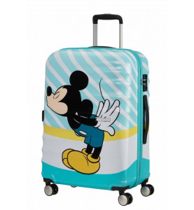 Spinner 67cm Mickey Blue Kiss - AMERICAN TOURISTER