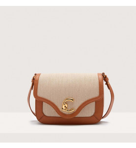 C-Me Crossbody Bag Natural/Cuir - Coccinelle