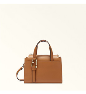 Nuvola Top Handle S Brandy - FURLA