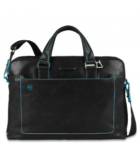 Laptop Bag 14" Black - PIQUADRO