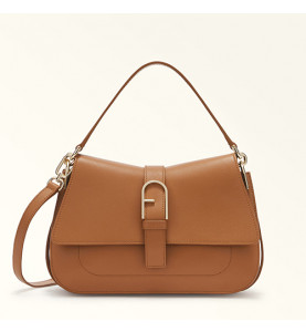 Top Handle M Flow Brandy - FURLA